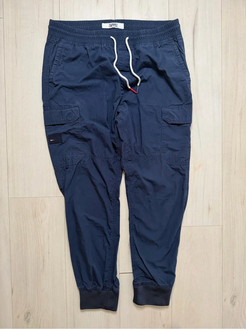 Tommy Hilfiger Navy Cargo Jogger Pants